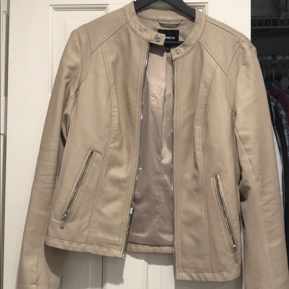 Leather jacket
